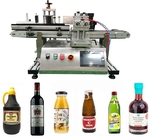 40 Bottles/Min Benchtop Automatic Labeling Machine For Pepper Jar Clamp Type