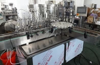 100ml E Liquid Gorilla Bottle Volumetric Filling Capping Machine For Syrup Servo Motor