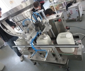 Full Automatic Pneumatic Screw Capping Machine Monoblock Liquid Filling Machine