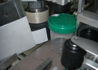 1phase Glass Plastic Wine Bucket Bopp Self Adhesive Labeling Machine 50PCS/min