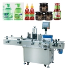 Compact Self Adhesive Round Bottles Jars Cans Labeling Machines Automatic Dentification System