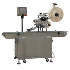 750W Flat Surface Top Bottom Labeling Machine Table Top label Applicator
