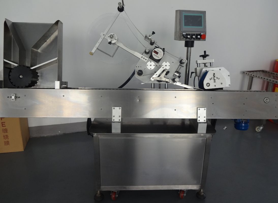 Horizontal Lipstick Lip Balm Paper Tube Labeling Machine Servo Motor