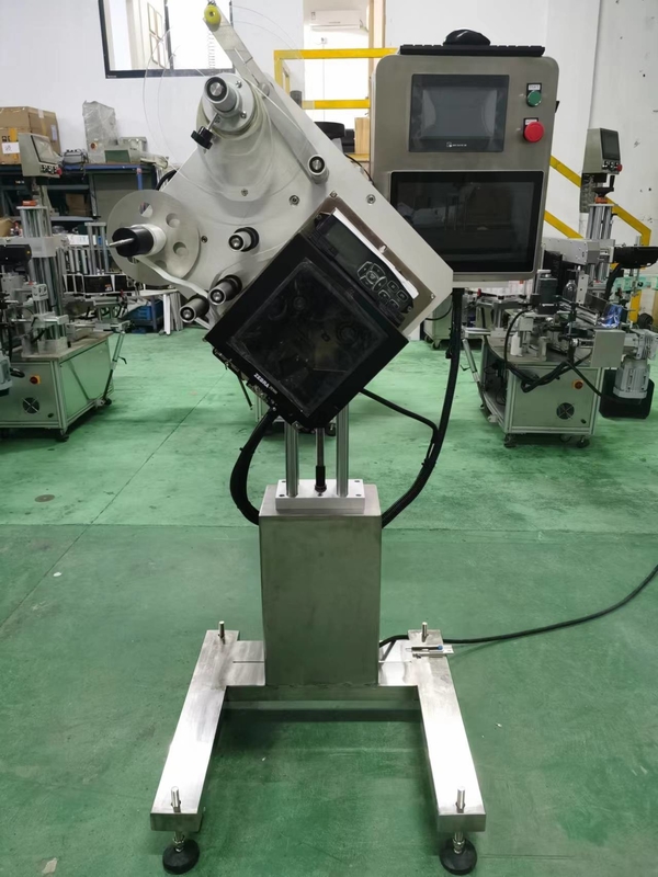 HMI 1phase Bread Flat Bag Label Applicator Zebra ZE500 Bottle Label
