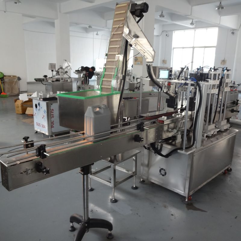 Linear Ropp Cap Sealing Machine Bottle Filling Capping And Labeling Machine