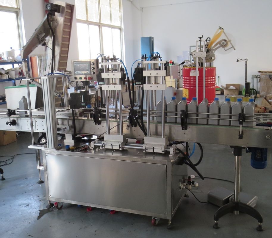 Linear Ropp Cap Sealing Machine Bottle Filling Capping And Labeling Machine