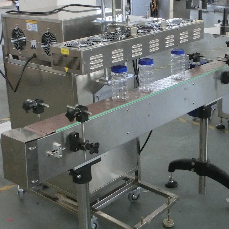 Continuous Aluminum Foil Sealer Machine Induction Bottle Sealing