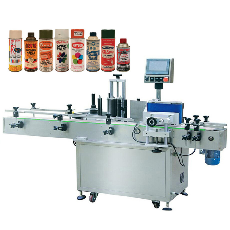 Automatic Ss304 Round Bottle Labeling Machine Adjustable Speed