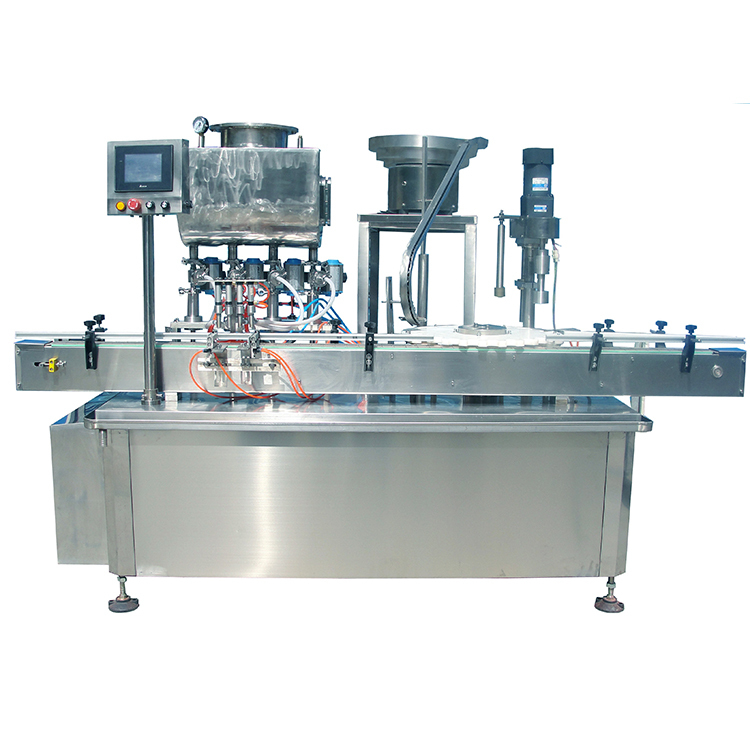 Automatic Capper Device Capping Machinery Screw For Beverage Cosmetic Chemical