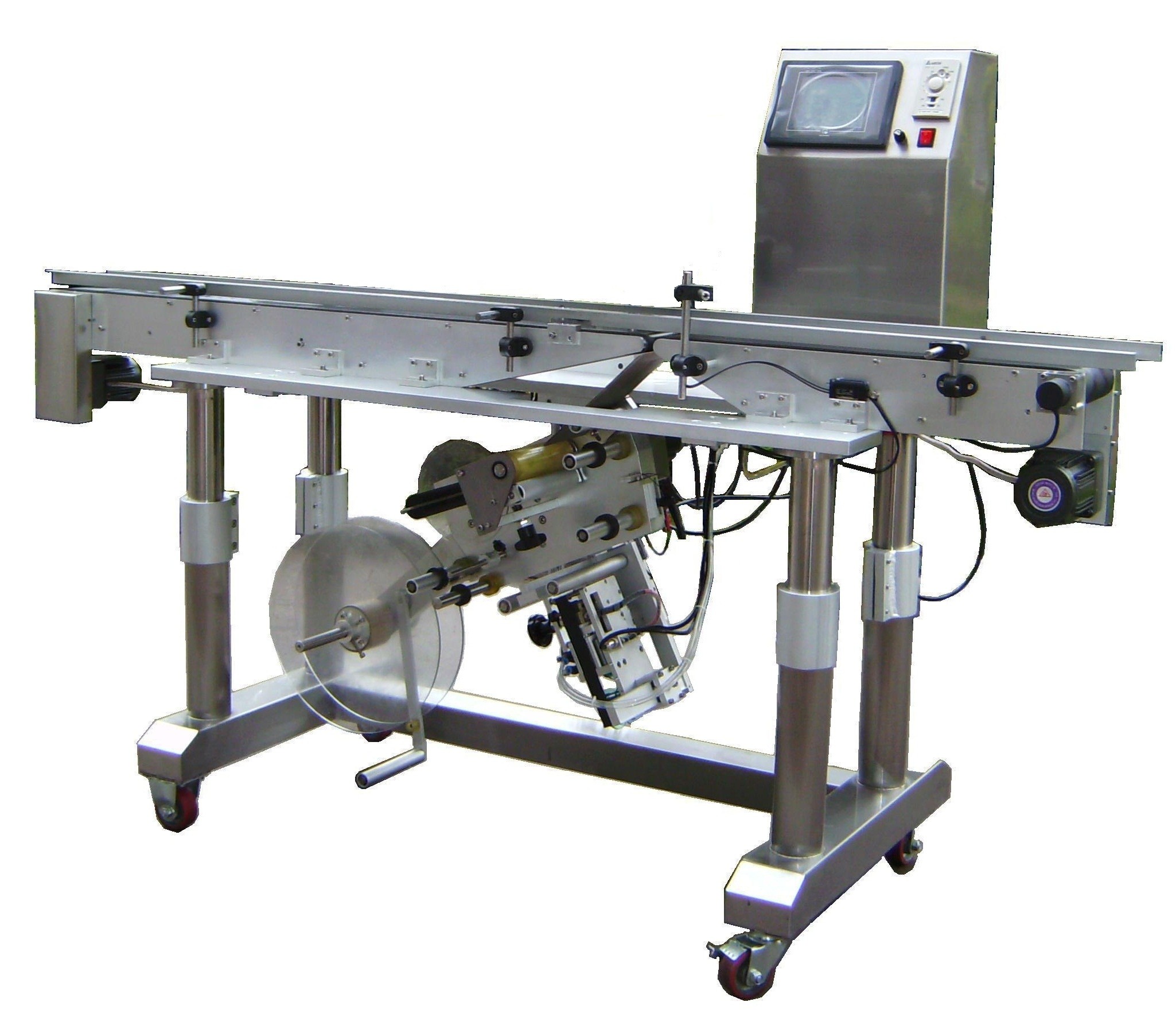 10mm-147mm 800W Flat Fully Automatic Box Labeling Machine Applicator ...