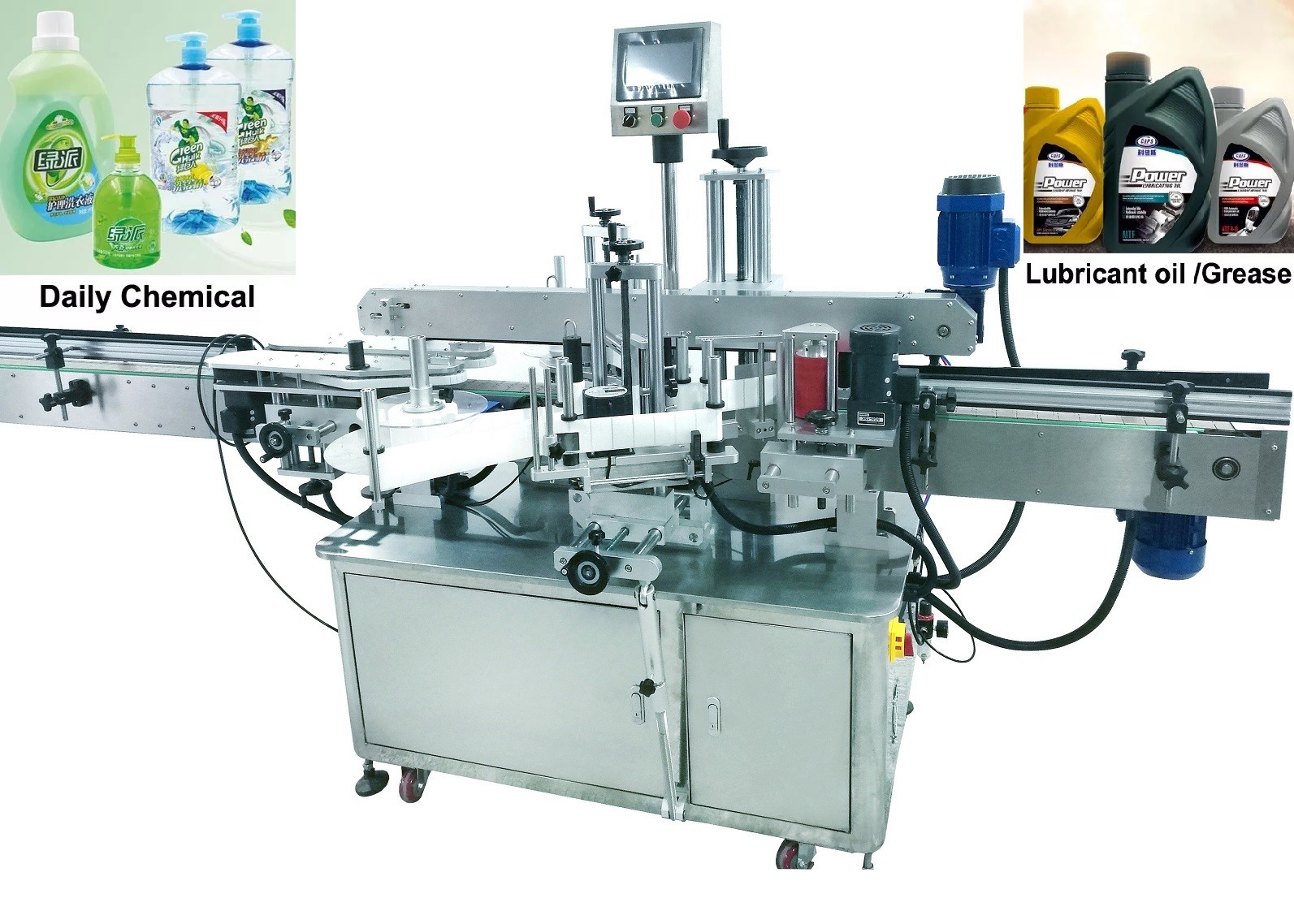 Benchtop Sticker Beverages PET Bottle Label Printing Machine Applicator