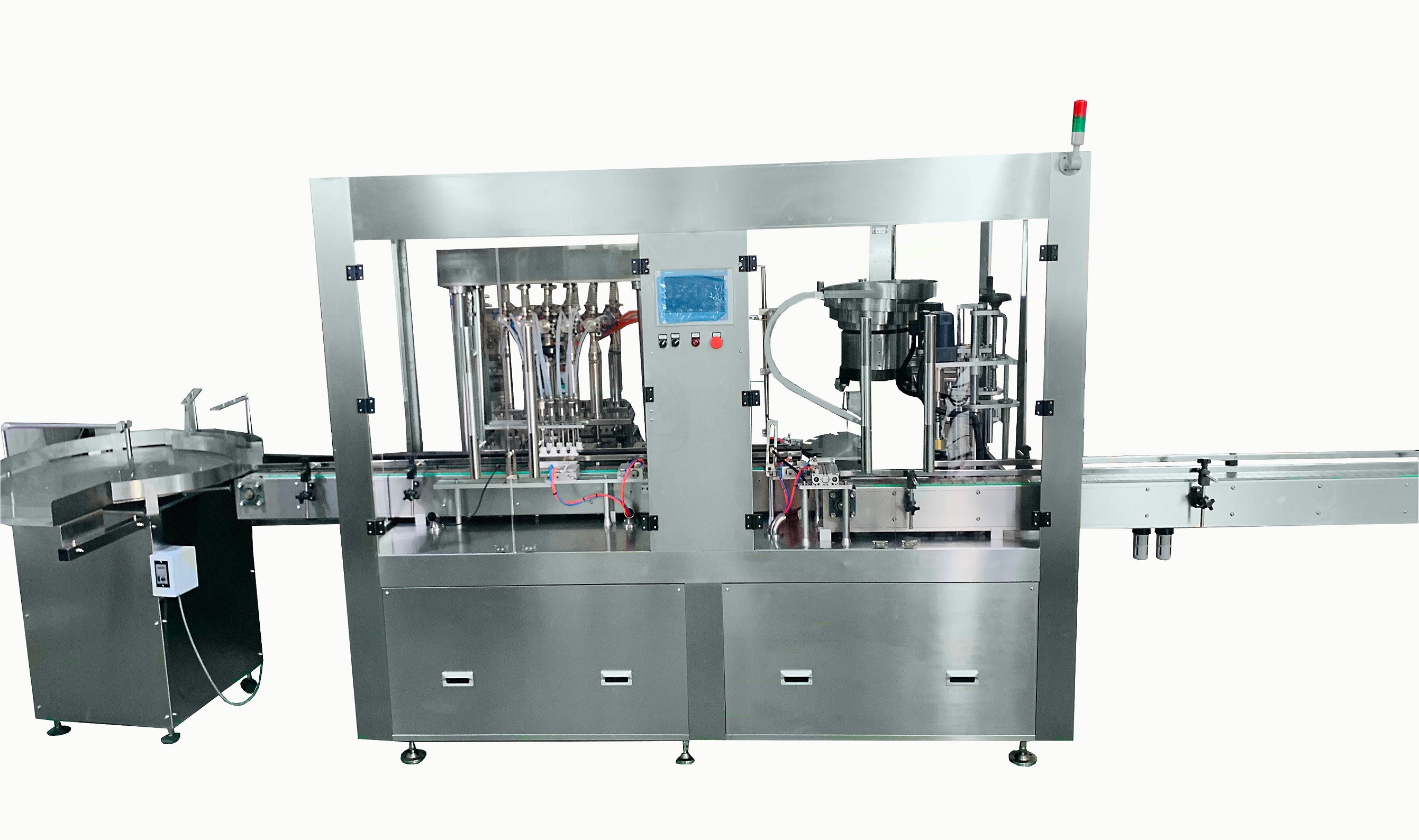 Automatic 40-360ml Filling And Capping Machine High Speed