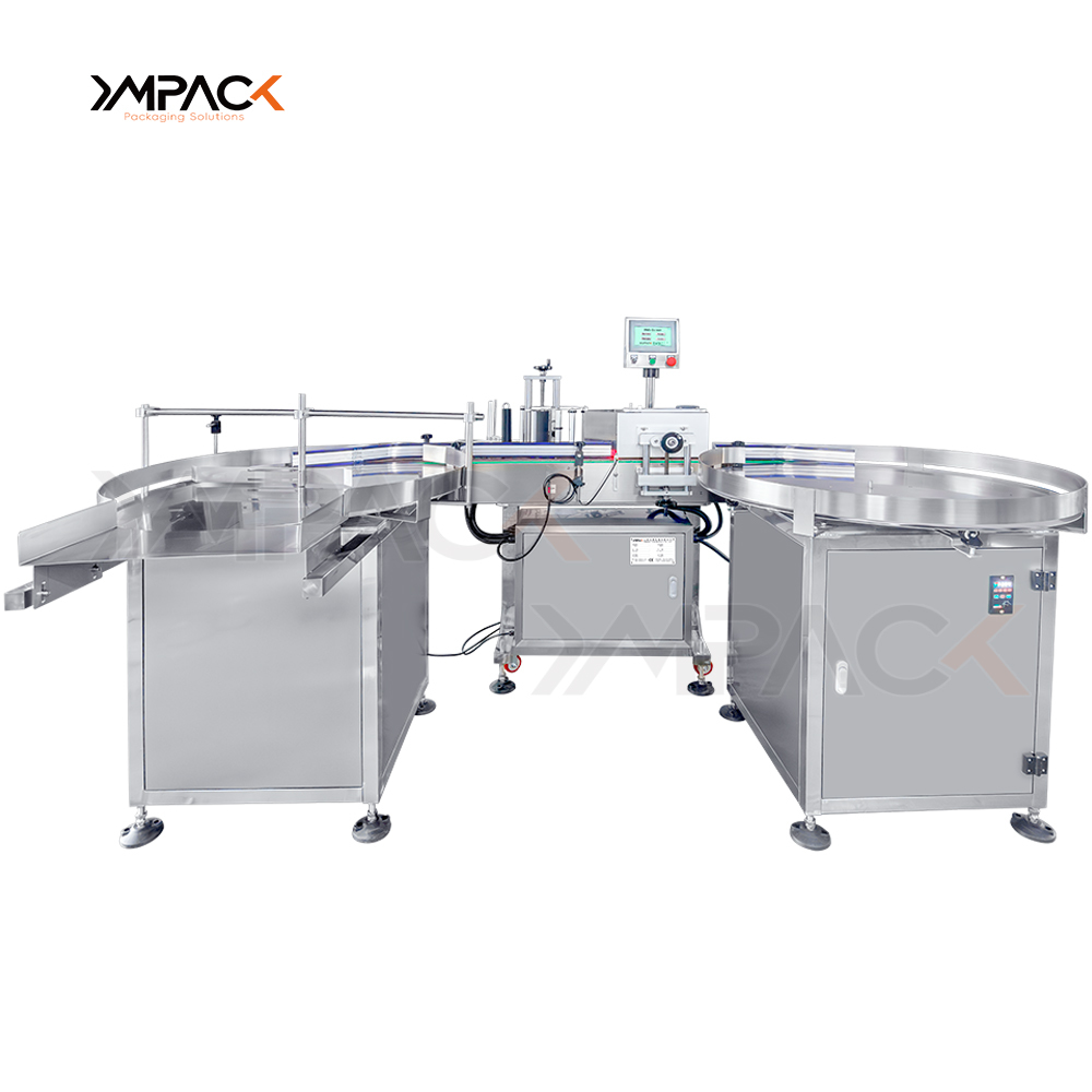 YIMU YM510 Automatic Round Can Custom Labels Sticker Pasting Plastic ...