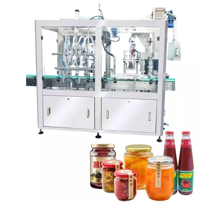 500g Soy Ketchup Sauce Filling Machine For PET Bottle Capping