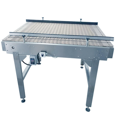 SS304 Mechanical Labeling Machine Accessories Platform Accumulation Table Conveyor
