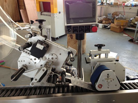 700W Automatic Horizontal Vial Labeling Machine Sticker Applicator ...