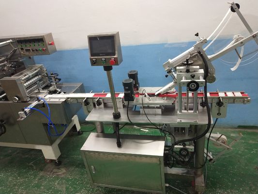 SS304 Automatic Bag Labeling Machine Box Label Applicator Machine 40 ...