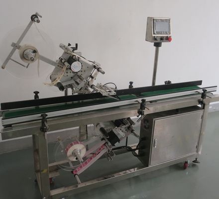 10mm-147mm 800W Flat Fully Automatic Box Labeling Machine Applicator ...