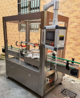 Sauce Glass Jar Twist Off Vacuum Capping Machine Rotary Filling And ...