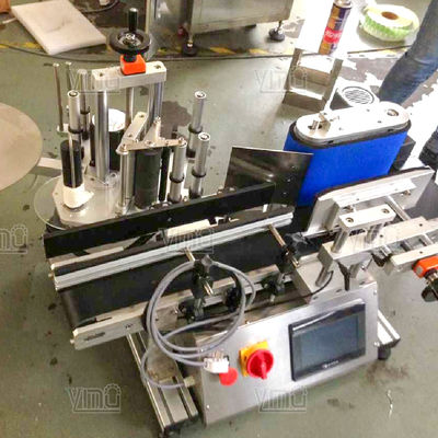 YM415 Automatic Label Applicator for Round Bottle Positioning Labeling ...
