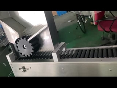 YM215 Automatic herb glass vial labeling machine for plasitc tube sticker vial label applicator