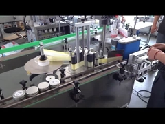 YM510 Automatic SS304 round glass beer bottle applicator paint can labeling machine pet bottle