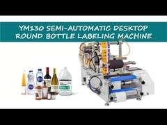 Round Bottle desktop semi-automatic label applicator